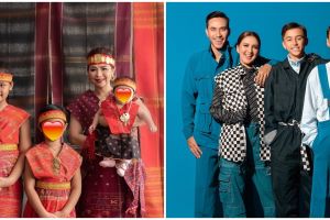 Gaya pemotretan 12 keluarga presenter, unik dan bisa jadi inspirasi