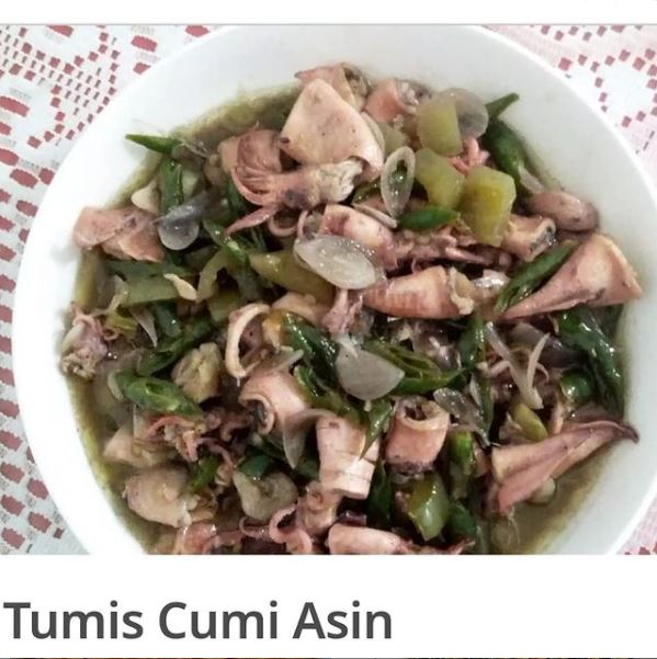 8 Resep menu sahur berbahan cumi, enak dan menggugah selera