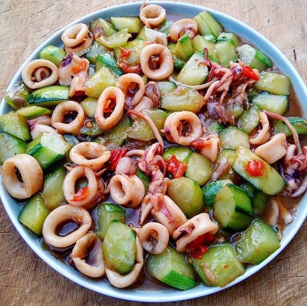 8 Resep menu sahur berbahan cumi, enak dan menggugah selera