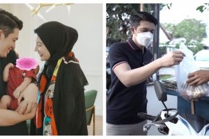 9 Momen Irwansyah & Zaskia ngabuburit ajak Ukkasya, borong jajanan