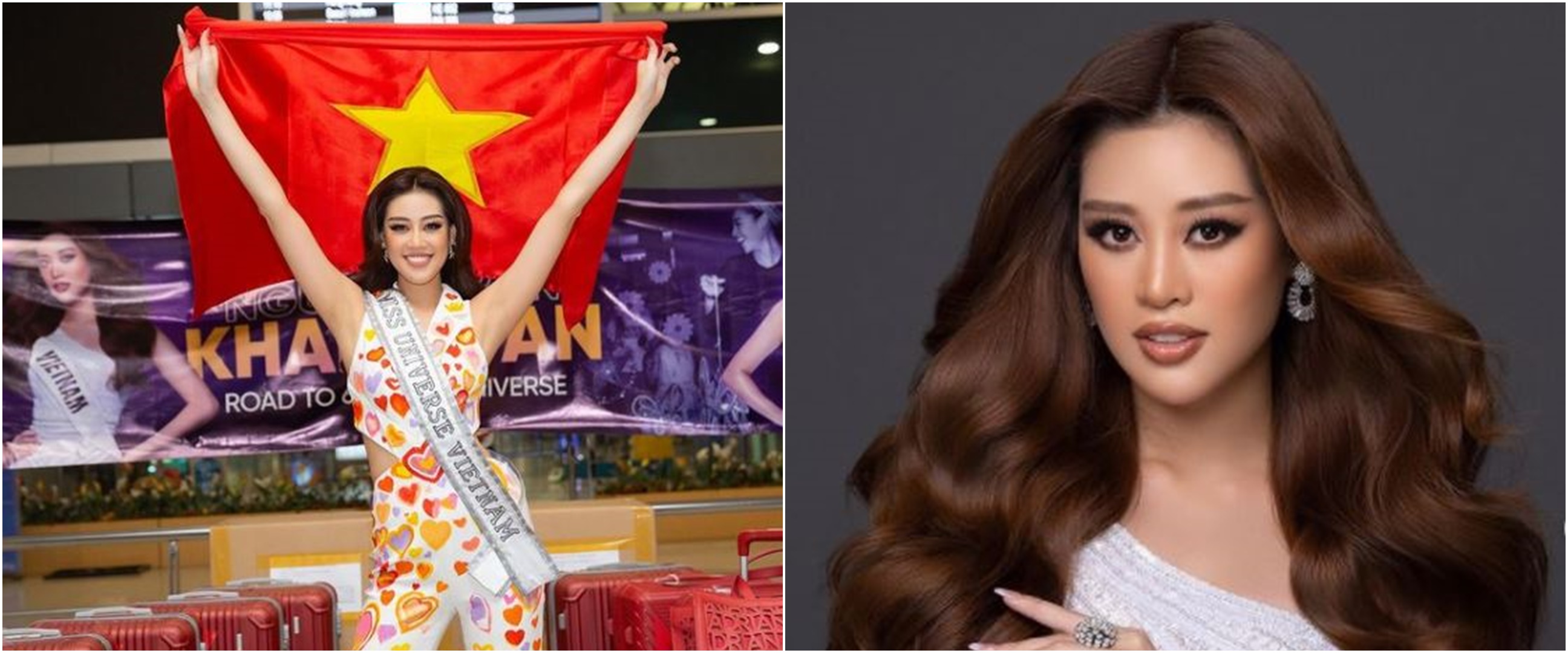 6 Potret Miss Universe Vietnam 2020 pakai APD di pesawat, tuai sorotan