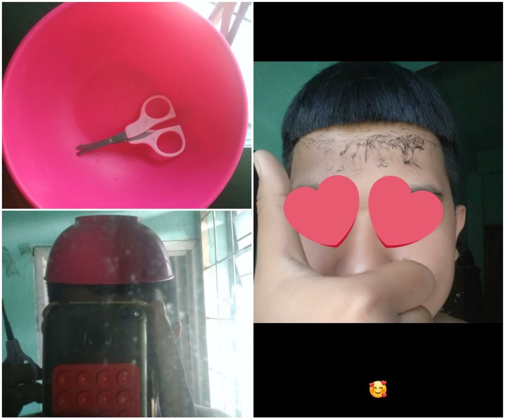 10 Cara antimainstream potong rambut, ada yang pakai mangkuk