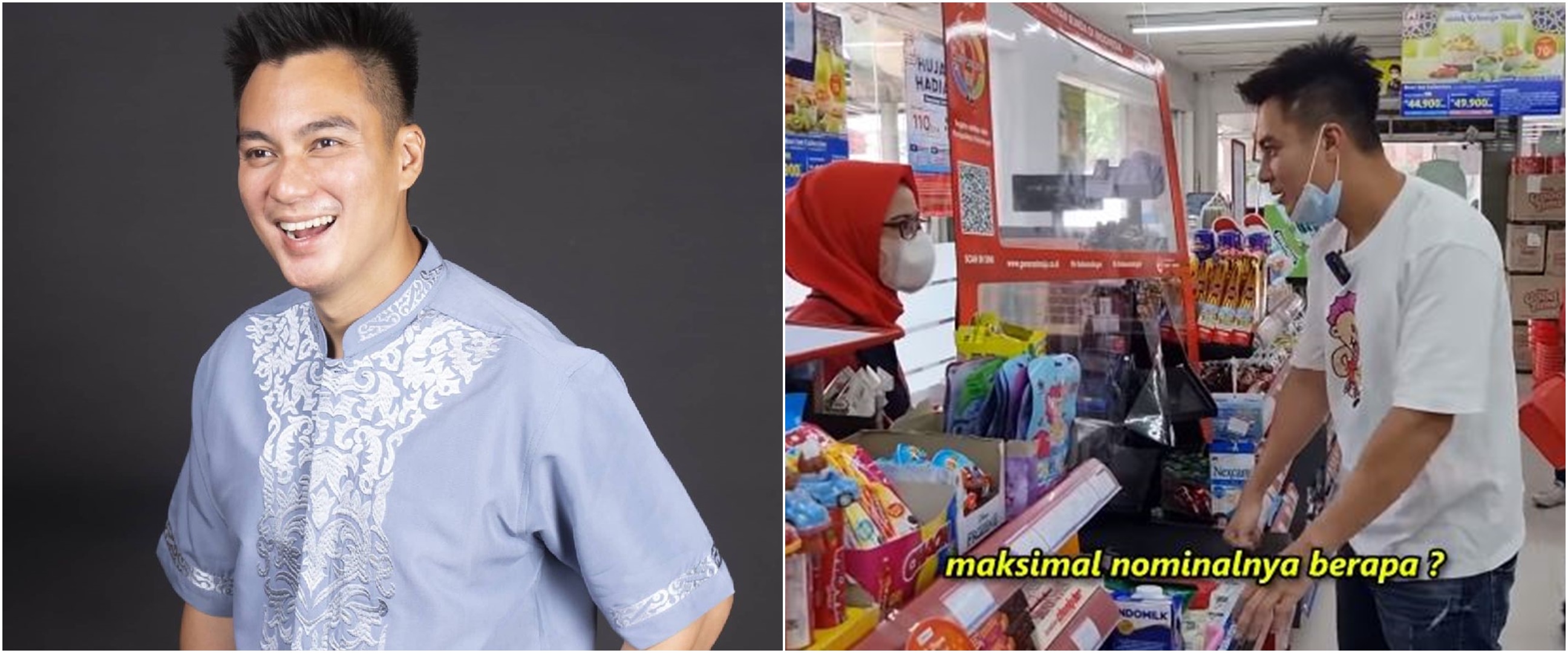 10 Momen Baim Wong borong di minimarket, semua pengunjung dibayarin