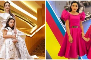 Potret 12 seleb cantik kembaran baju dengan sang anak, fashionable