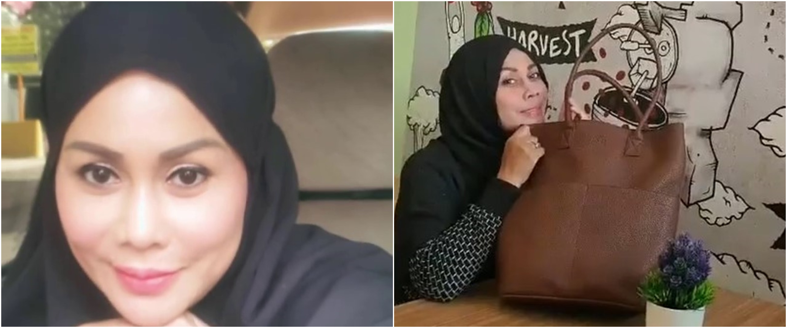10 Potret terbaru Mak Vera mantan manajer Olga Syahputra, berhijab