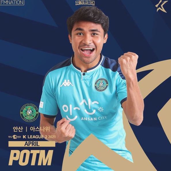 7 Potret Asnawi merumput di liga Korea, jadi pesepak bola terbaik