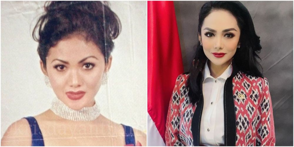 Gaya makeup 10 penyanyi pop dulu dan kini, bikin pangling
