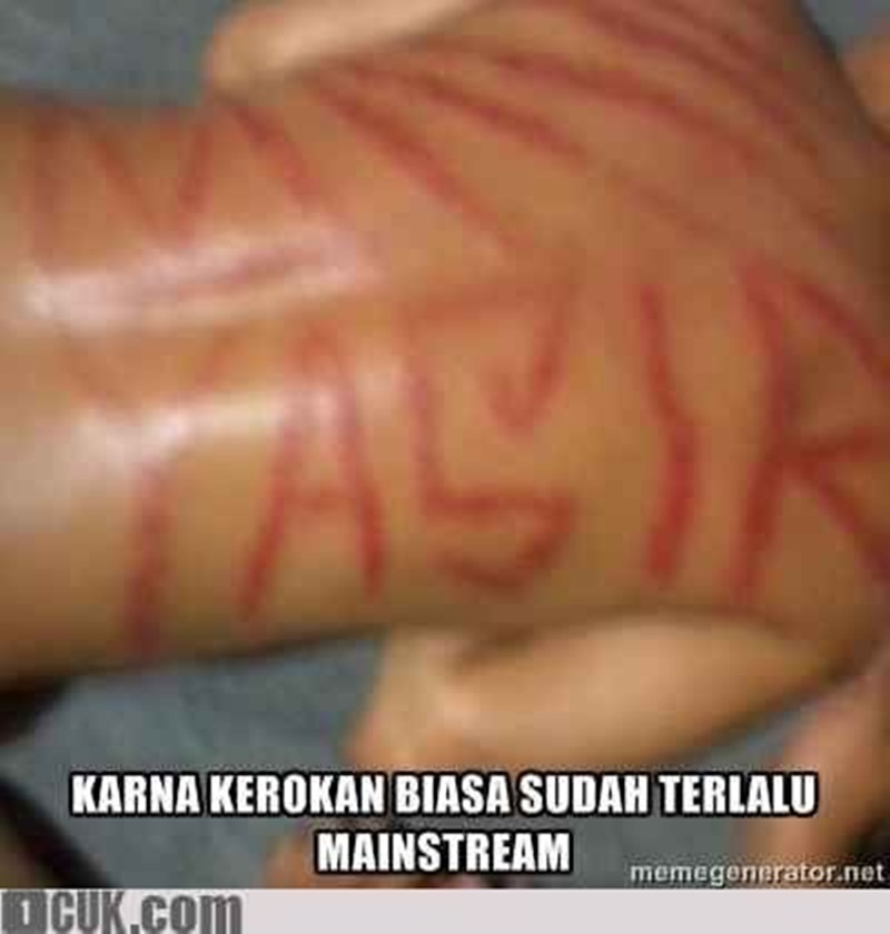 20 Potret orang kerokan hasilnya bikin nyengir kuda