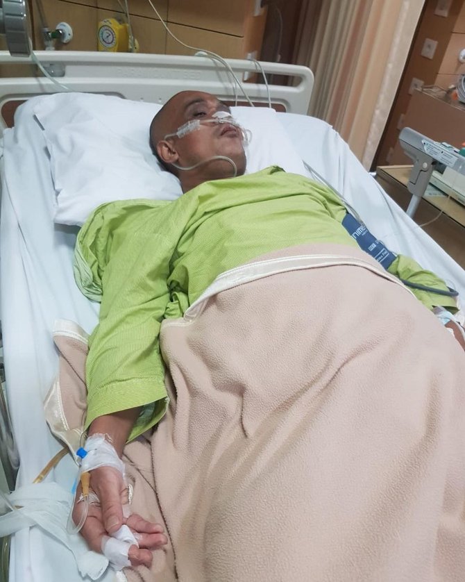 Lama tak muncul, begini kondisi Sapri Pantun yang dirawat di ICU