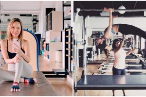 10 Potret Bunga Citra Lestari olahraga pilates, pamer body goals