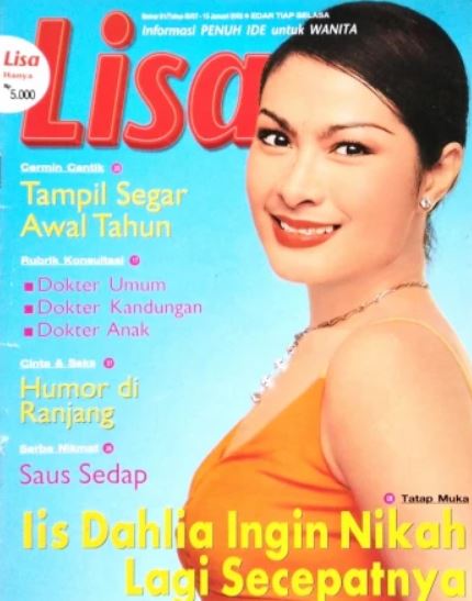 8 Potret lawas Iis Dahlia saat jadi model majalah, curi perhatian
