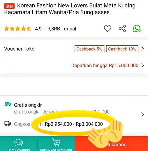 15 Ongkos kirim belanja di online shop ini bikin senyum getir