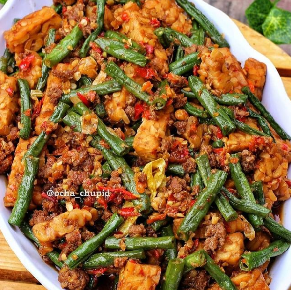 9 Resep menu buka puasa tempe pedas, lezat dan mudah dibuat