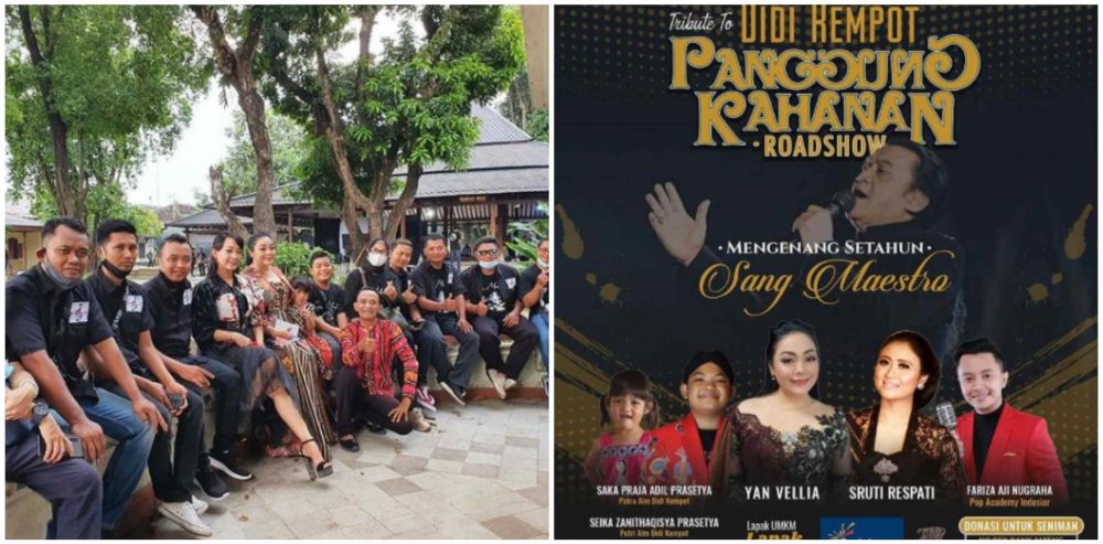 11 Momen mengenang meninggalnya Didi Kempot, dua anaknya ikut menyanyi