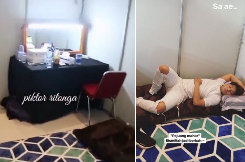 Potret kamar tidur 6 seleb di lokasi syuting sahur, curi perhatian