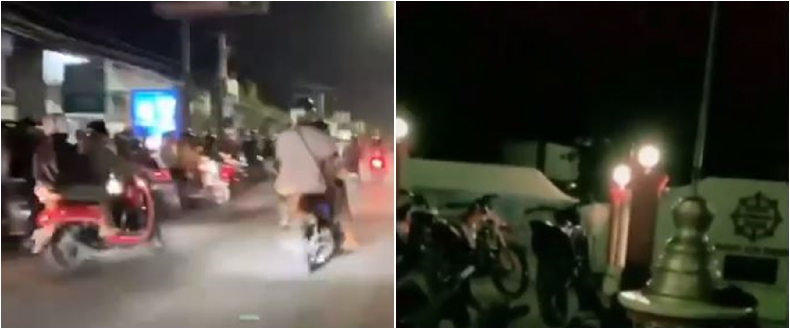 Razia pembalap liar, polisi ini beri hukuman yang bikin netizen ketawa