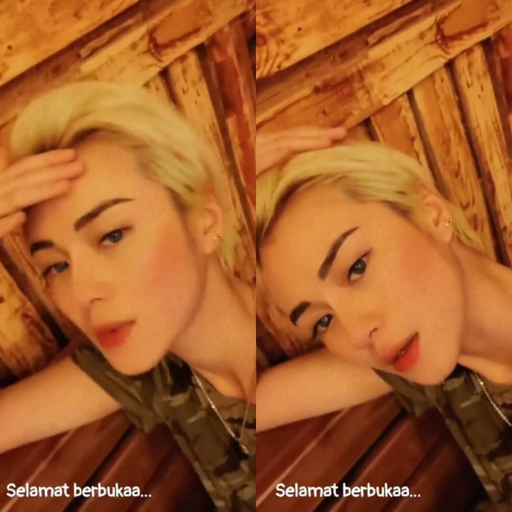 8 Potret Dara The Virgin dengan rambut pirang super pendek, manglingi