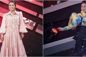 Glamor di panggung, ini 10 potret Soimah tampil sederhana kenakan kaus