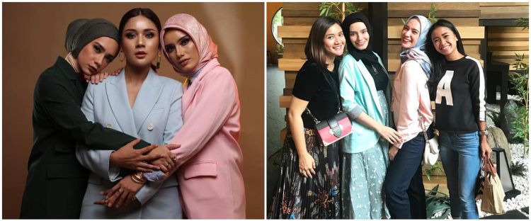 8 Potret Kompak Putri Anne Bareng Geng Seleb Ada Ayya Renita