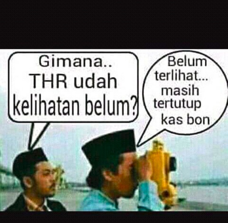 20 Meme sedih nggak dapat THR ini lucunya bikin nyesek