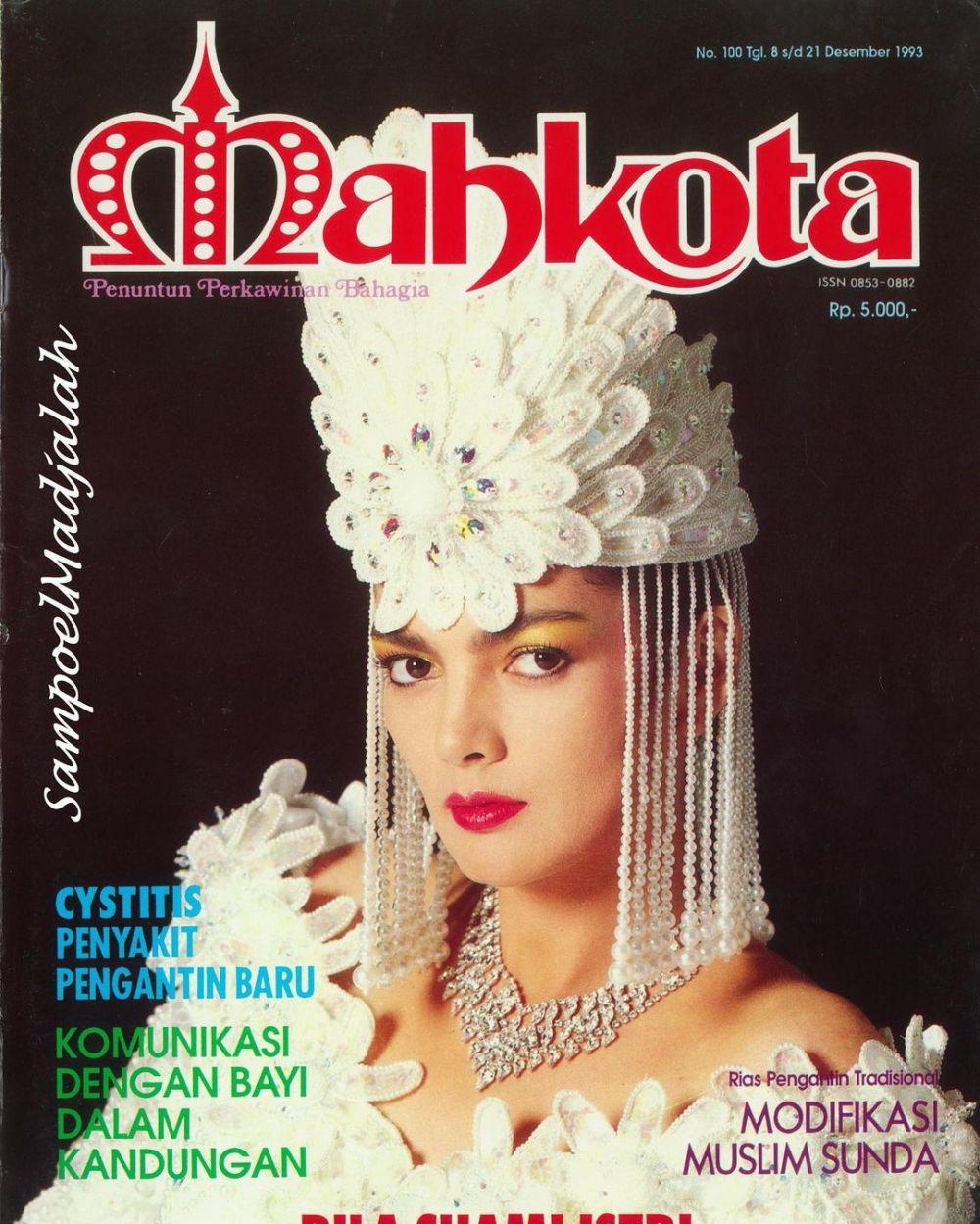 10 Potret lawas Ida Iasha jadi cover majalah, cantiknya bikin terpana