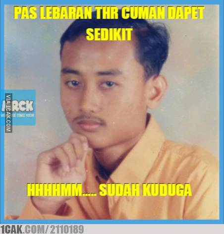 16 Meme lucu saat terima THR, anak kecil pasti paham rasanya
