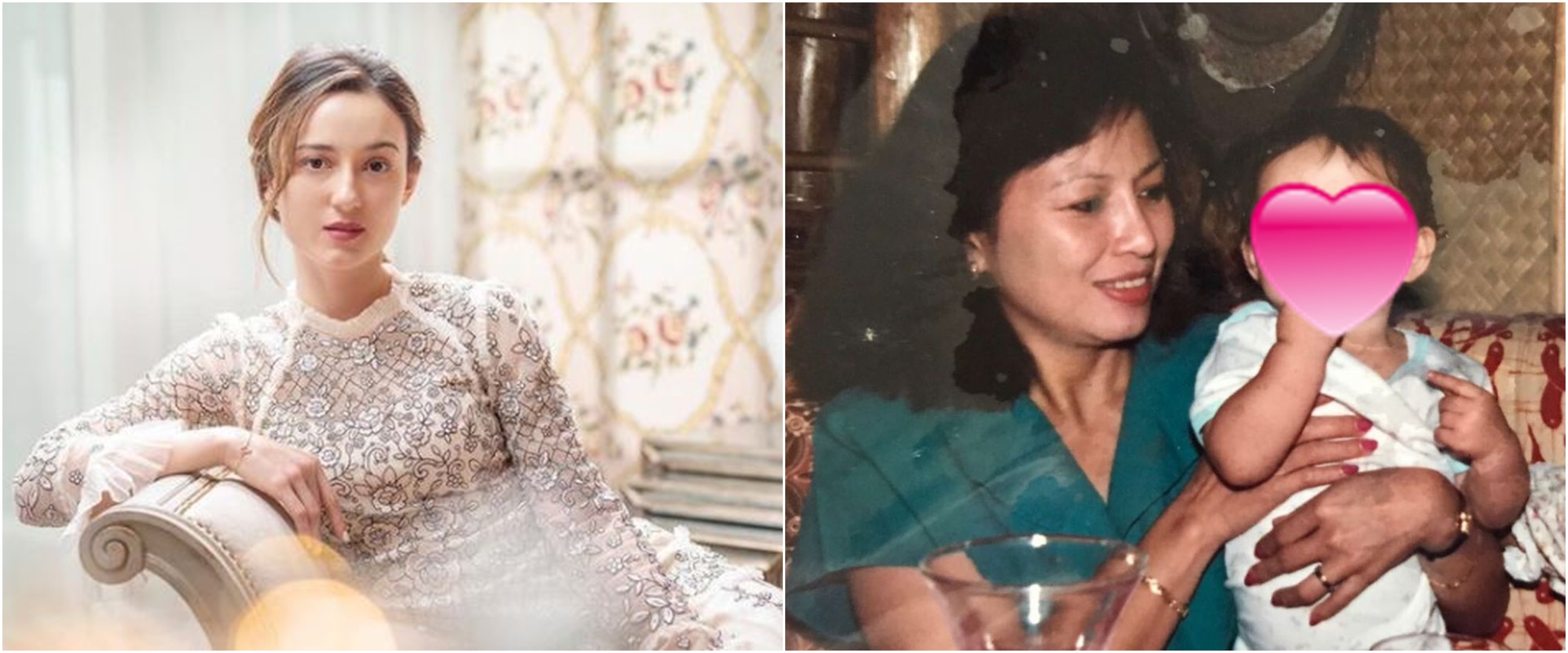 Foto masa kecil 8 seleb cantik berdarah Prancis dengan ibunya