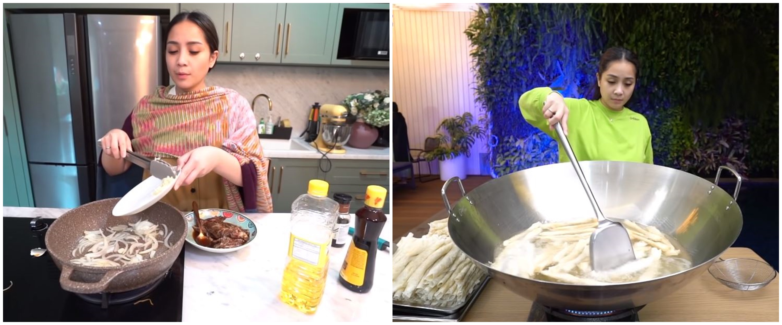 12 Momen Nagita Slavina masak untuk sahur dan buka puasa, bikin ngiler