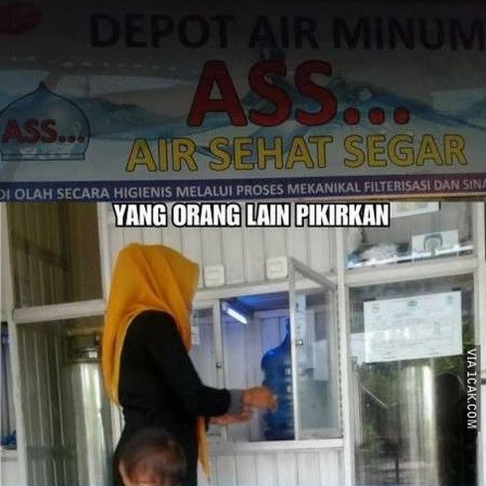 10 Cara lucu promosi depot air minum, kreatifnya bikin senyum