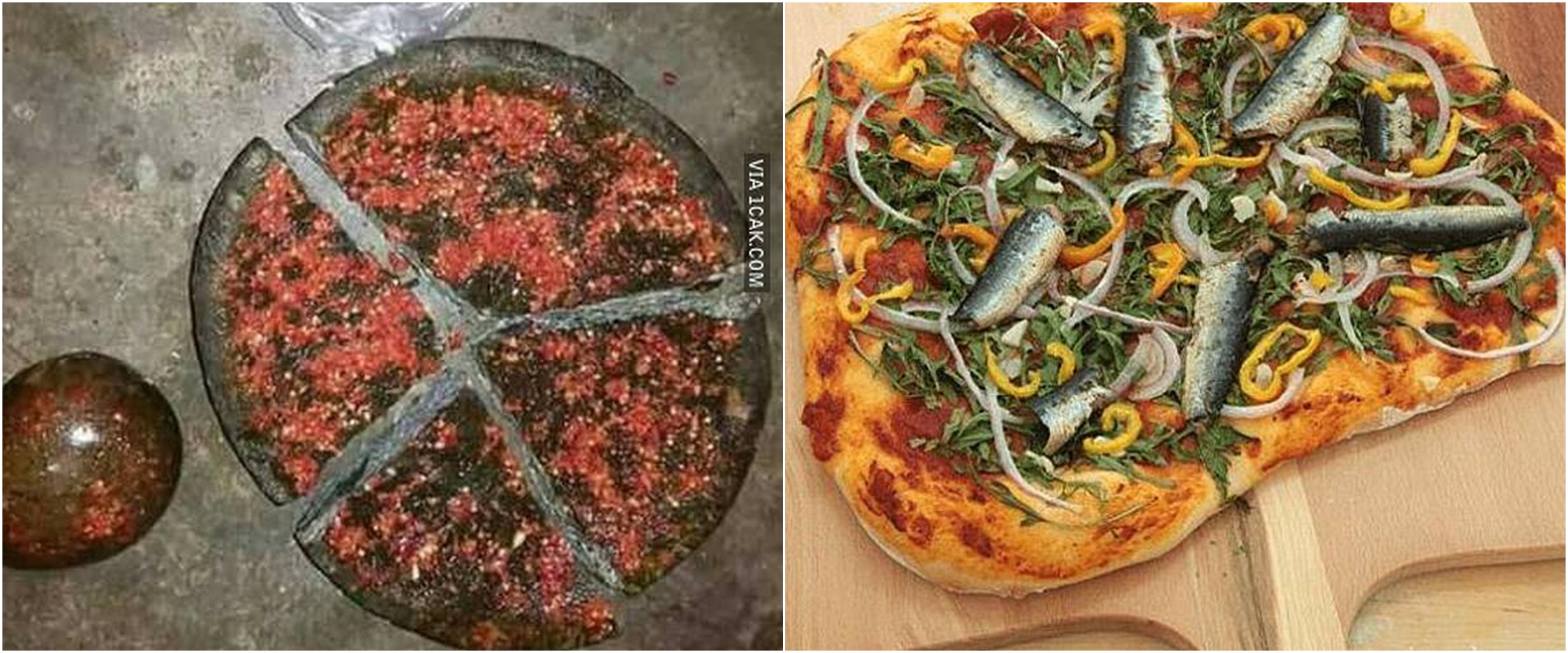 10 Potret pizza berbentuk absurd, nyelenehnya bikin gagal lapar