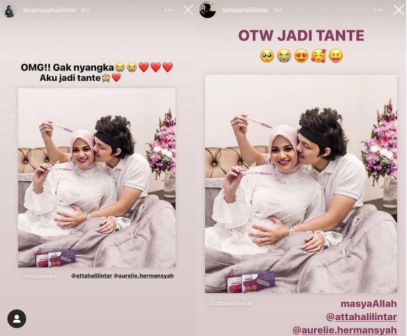 5 Momen bahagia Aurel Hermansyah umumkan kehamilan, selamat