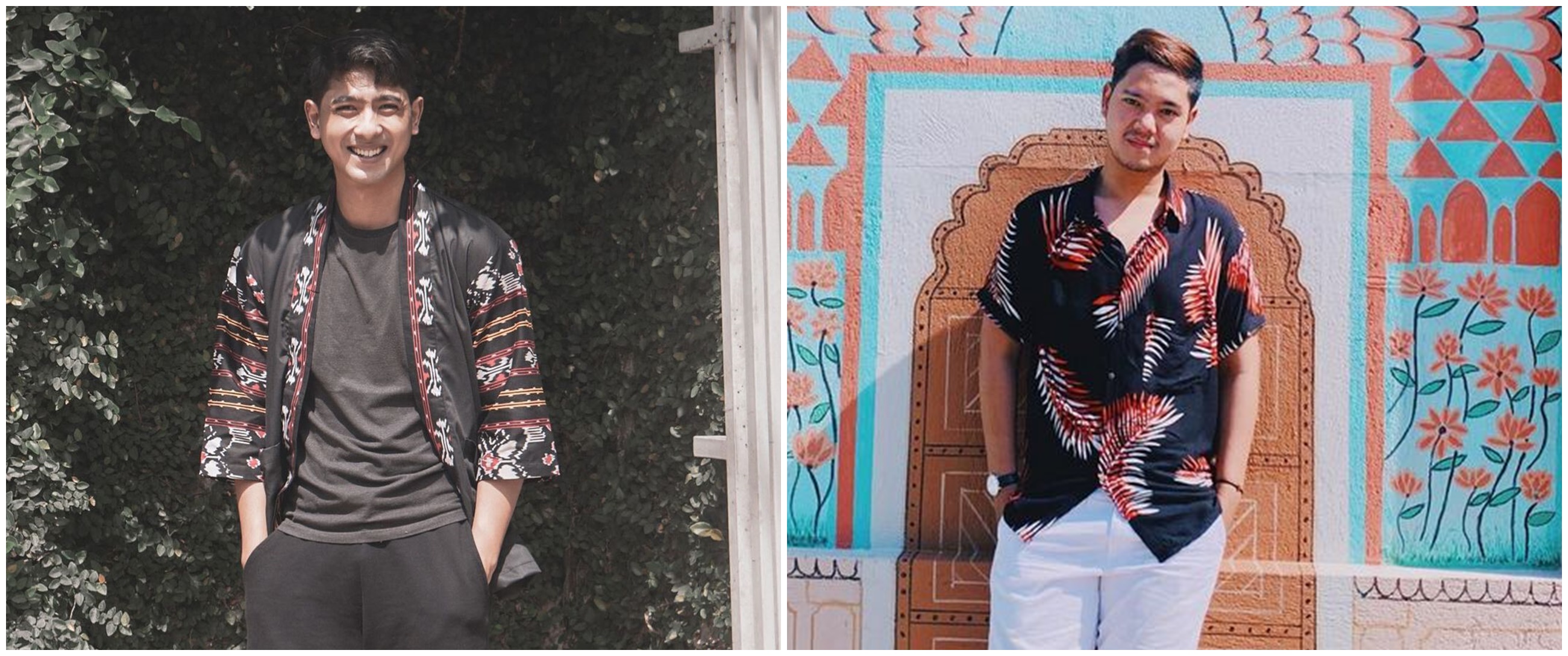 6 Adu gaya Arya Saloka dan adiknya, suka tampil santai