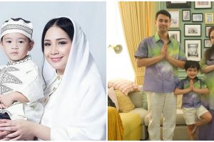 10 Potret seragam keluarga Raffi Ahmad saat Lebaran, jadi inspirasi