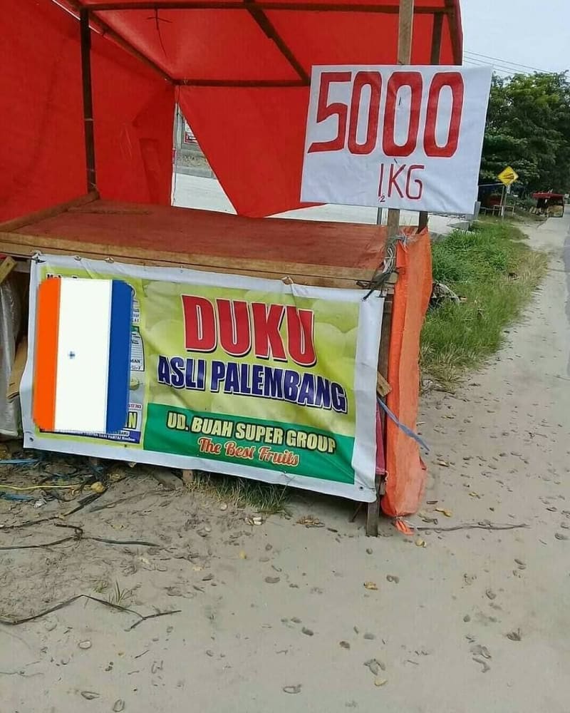 20 Tulisan lucu penjual buah promosikan dagangannya, nyeleneh abis