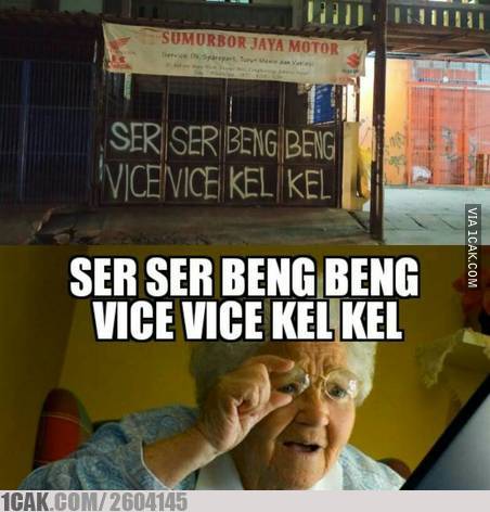 22 Spanduk dan papan lucu tukang servis ini bikin garuk kepala