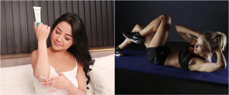 4 Tips menghilangkan kulit hitam akibat workout, sehat tetap cantik