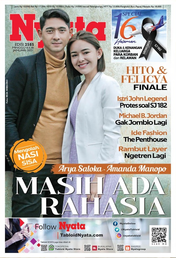 10 Pesona Amanda Manopo jadi cover majalah, terbaru bareng Arya Saloka