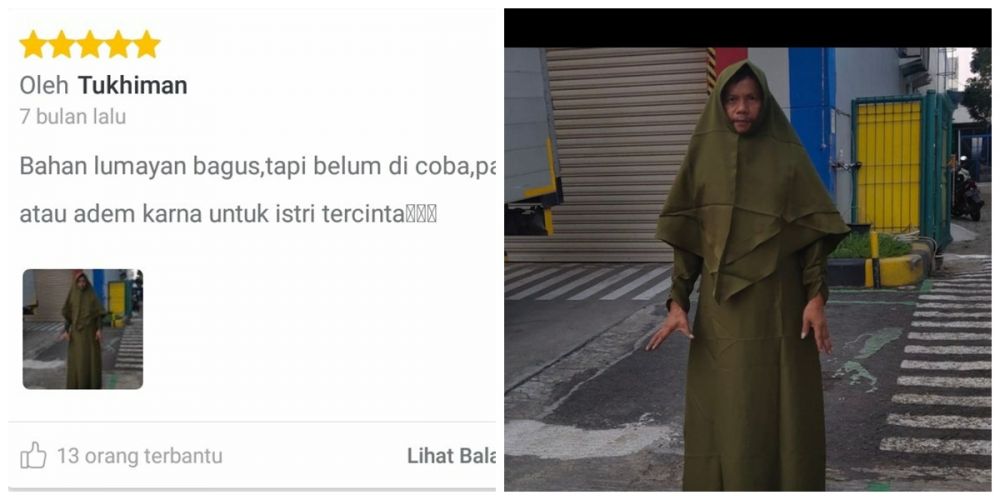 10 Momen lucu beli busana muslim di online shop, bikin ngakak