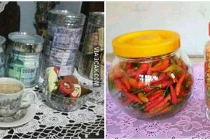 10 Potret lucu isi toples saat hari raya ini bikin ketawa geli