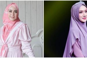 10 Beda gaya outfit April Jasmine dan Indri Giana, tampil kece