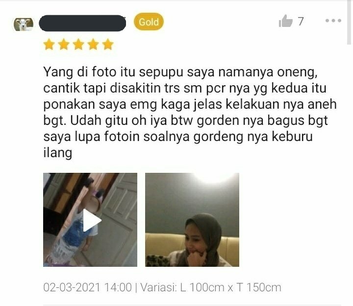12 Testimoni lucu kasih bintang lima di toko online ini bikin nyengir