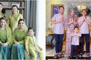 10 Gaya outfit keluarga Ashanty dari Ramadan hingga Idulfitri, kompak