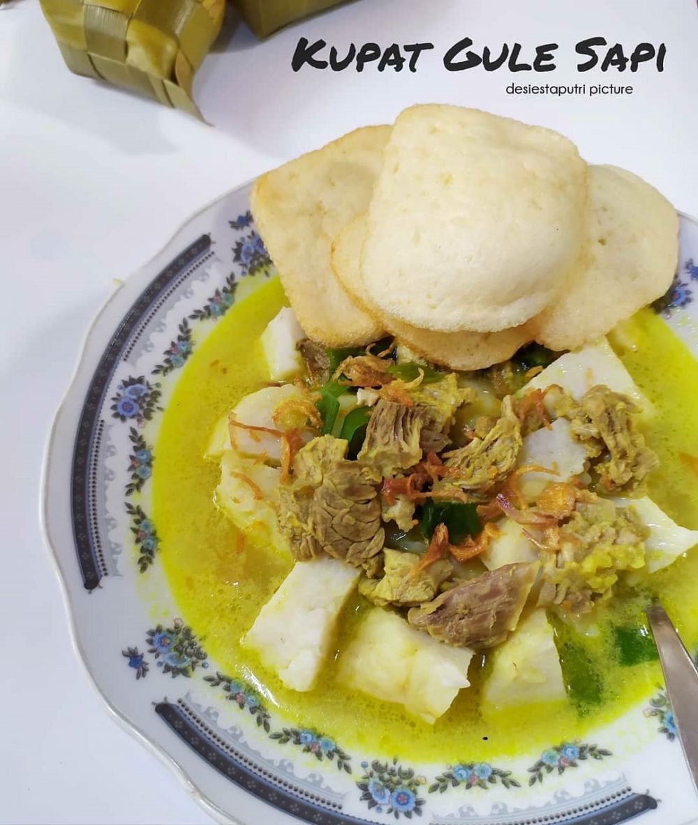 12 Resep makanan yang cocok disantap bareng ketupat, bikin kenyang