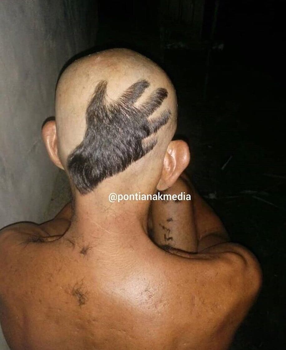 20 Model rambut nggak biasa warganet, ada yang bentuk peci