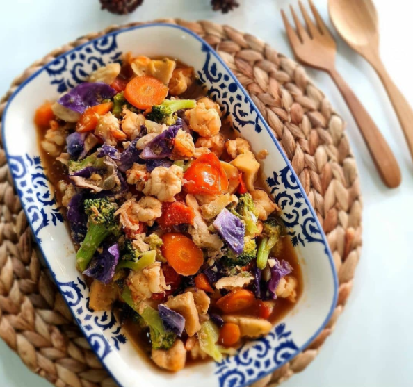 9 Resep capcay basah ala Chinese food, lezat dan mudah dibuat