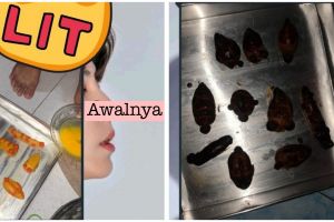 12 Potret gagal kreasi kue kering, lucunya bikin senyum miris