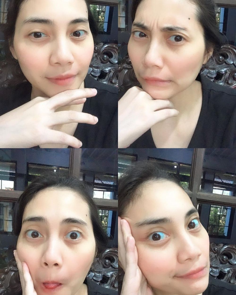 Potret istri 10 komedian saat tanpa riasan, bukti cantik natural