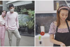 10 Potret dapur Fendy Chow usai renovasi, elegan berdesain minimalis