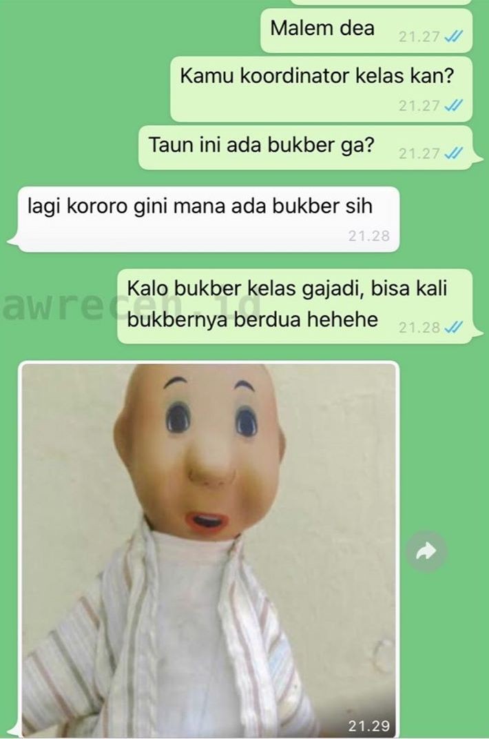 10 Chat lucu gagal gombalin cewek, bikin para jomblo tersenyum getir