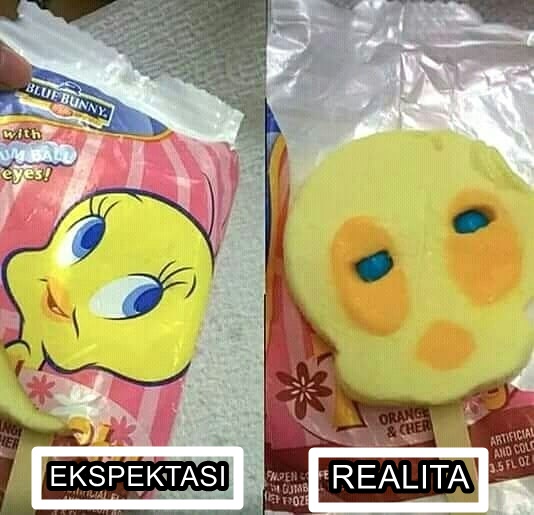 15 Potret ekspektasi vs realita bentuk es krim bikin nyengir